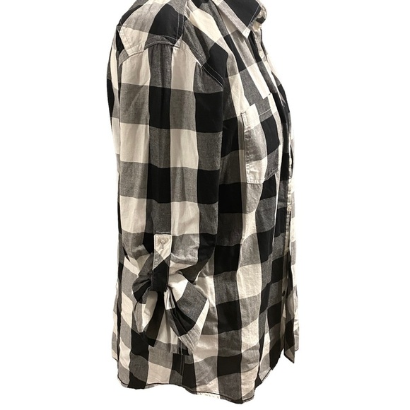 Ocean Current - Buffalo Plaid Long-Sleeve Shirt - Picture 3 of 11